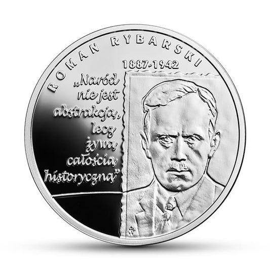 10 zł  Wielcy polscy ekonomiści – Roman Rybarski 2019