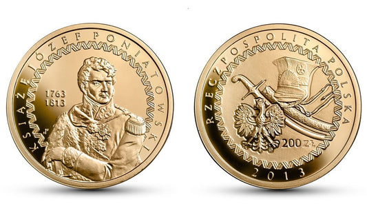 200 zł 200. rocznica śmierci księcia Józefa Poniatowskiego 2013